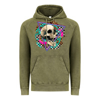 Vintage Olive race skull Vintage Hoodie - AdoDesignShop