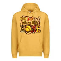 Mustard no place like home softball Premium Hoodie - Jasminsmagicworld
