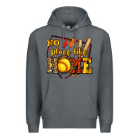 Rock no place like home softball Premium Hoodie - Jasminsmagicworld