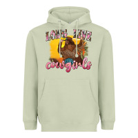 Matcha western long live cowgirls Heavyweight Hoodie - texasbilliewilder