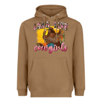 Toasted Coconut western long live cowgirls Heavyweight Hoodie - texasbilliewilder