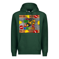 Sports Green skidsteer tumbler Premium Hoodie - Artiststas