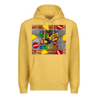 Antique Gold skidsteer tumbler Premium Hoodie - Artiststas