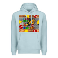 Blue Mist skidsteer tumbler Premium Hoodie - Artiststas
