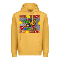 Mustard skidsteer tumbler Premium Hoodie - Artiststas