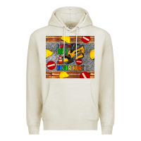 Oatmeal Heather skidsteer tumbler Premium Hoodie - Artiststas