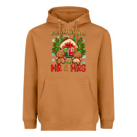 Meerkat our first christmas as mr and mrs Heavyweight Hoodie - Zillion Design Studio