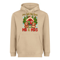 Mushroom our first christmas as mr and mrs Heavyweight Hoodie - Zillion Design Studio