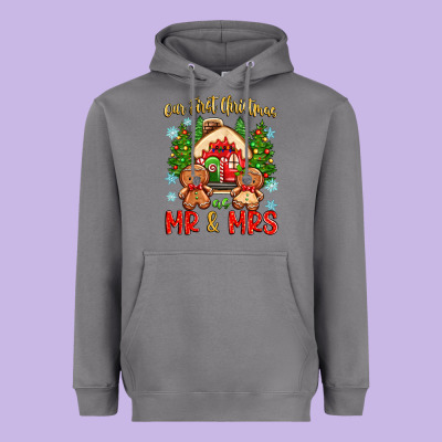 Heavyweight Hoodie our first christmas as mr and mrs