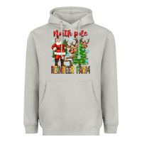 Moon Dust north pole reindeer farm Heavyweight Hoodie - Zillion Design Studio