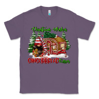 Lavender christmas wishes gingerbread kisses Classic Tee - FaDigitalArtStudio