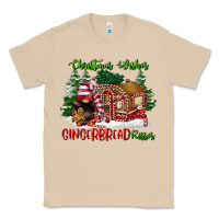 Mushroom christmas wishes gingerbread kisses Classic Tee - FaDigitalArtStudio
