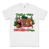 White christmas wishes gingerbread kisses Classic Tee - FaDigitalArtStudio