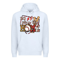 White no place like home baseball Premium Hoodie - Jasminsmagicworld