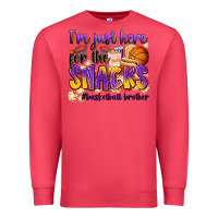 Cardinal i'm just here for the snacks #basketball brother Premium Sweatshirt - Zillion Design Studio