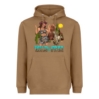 Toasted Coconut wild and free Heavyweight Hoodie - texasbilliewilder