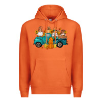 Carrot fall gnomes truck pumpkin sunflowers Premium Hoodie - Artiststas