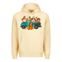 Pina Colada fall gnomes truck pumpkin sunflowers Premium Hoodie - Artiststas