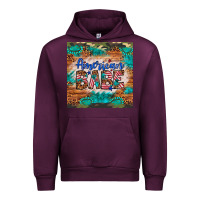 Mauve Wine american babe Urban Hoodie - Artiststas