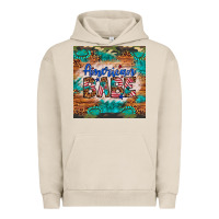 Pigment French Oak american babe Urban Hoodie - Artiststas