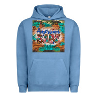Pigment Pebble Blue american babe Urban Hoodie - Artiststas
