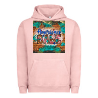 Pigment Salmon american babe Urban Hoodie - Artiststas