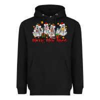 Black merry christmas pantasmas ghost christmas Heavyweight Hoodie - Zillion Design Studio