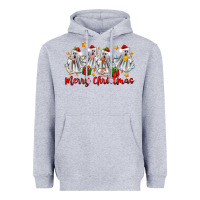 Heather Grey merry christmas pantasmas ghost christmas Heavyweight Hoodie - Zillion Design Studio