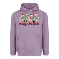 Lavender merry christmas pantasmas ghost christmas Heavyweight Hoodie - Zillion Design Studio