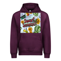 Mauve Wine sweet summer seamless pattern Urban Hoodie - BundleAndBundleShop
