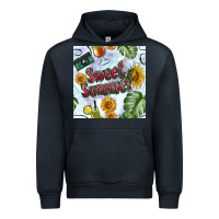Navy sweet summer seamless pattern Urban Hoodie - BundleAndBundleShop