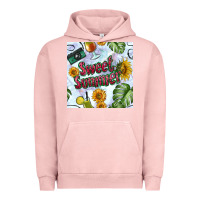 Pigment Salmon sweet summer seamless pattern Urban Hoodie - BundleAndBundleShop