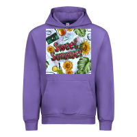 Tulip sweet summer seamless pattern Urban Hoodie - BundleAndBundleShop