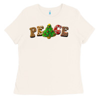 Bone christmas peace Ladies Tee - BarkalooDesign