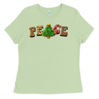 Matcha christmas peace Ladies Tee - BarkalooDesign