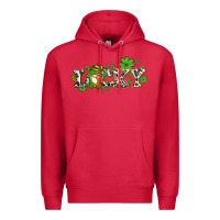 Cardinal lucky with gnome and  shamrocks Premium Hoodie - AdoDesignShop