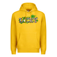 Lemon lucky with gnome and  shamrocks Premium Hoodie - AdoDesignShop