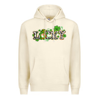 Sandshell lucky with gnome and  shamrocks Premium Hoodie - AdoDesignShop