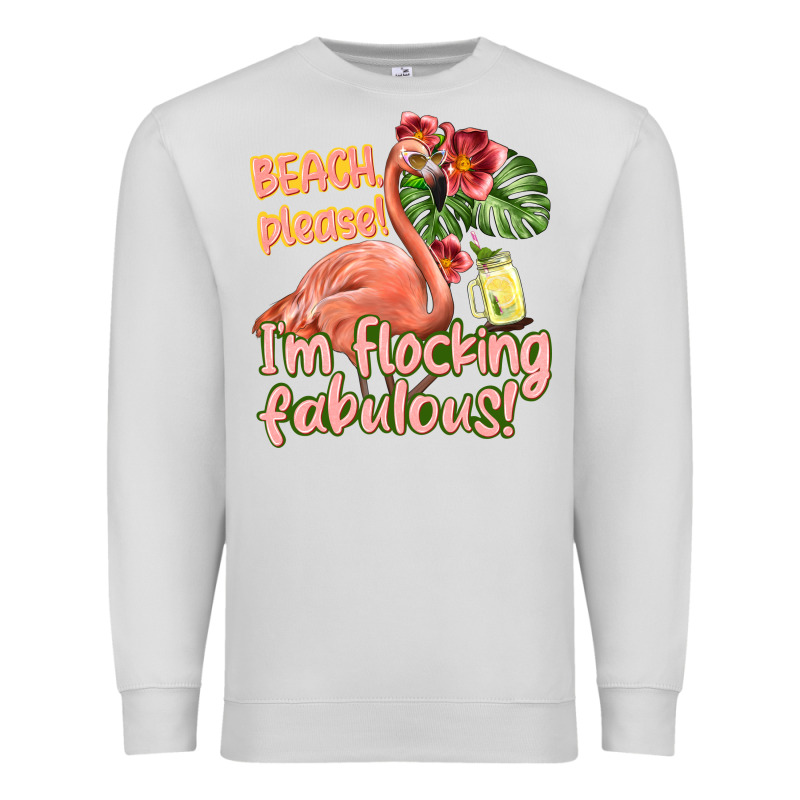 Im Flocking Fabulous Premium Sweatshirt by texasbilliewilder | Teevron
