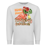 Dove Grey im flocking fabulous Premium Sweatshirt - texasbilliewilder