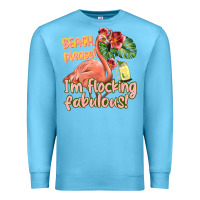 Ocean Blue im flocking fabulous Premium Sweatshirt - texasbilliewilder