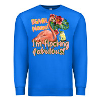 True Royal im flocking fabulous Premium Sweatshirt - texasbilliewilder