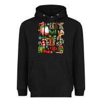 Black let's get elfed up Heavyweight Hoodie - Zillion Design Studio