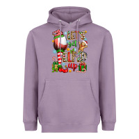 Lavender let's get elfed up Heavyweight Hoodie - Zillion Design Studio