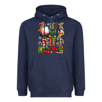 Navy let's get elfed up Heavyweight Hoodie - Zillion Design Studio