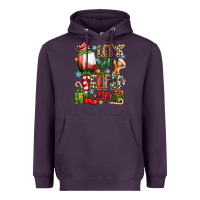 Plum let's get elfed up Heavyweight Hoodie - Zillion Design Studio