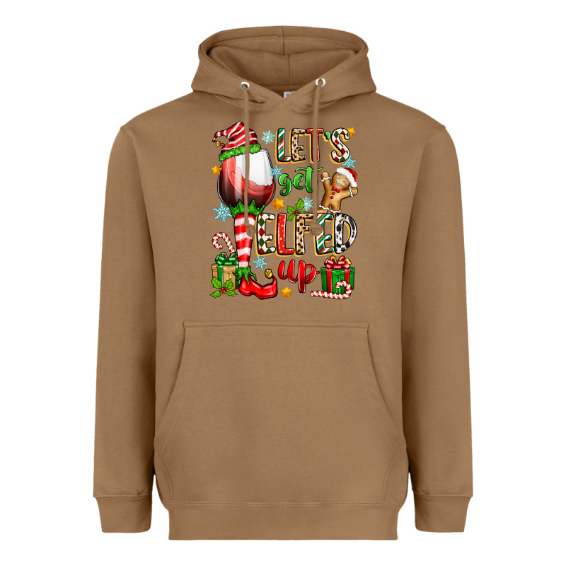 Let's Get Elfed Up Heavyweight Hoodie by Zillion Design Studio | Teevron