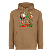 Toasted Coconut let's get elfed up Heavyweight Hoodie - Zillion Design Studio