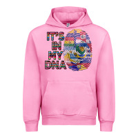 Fuchsia Pink it's in my dna Urban Hoodie - BundleAndBundleShop