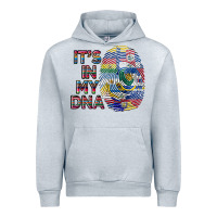 Heather Grey it's in my dna Urban Hoodie - BundleAndBundleShop